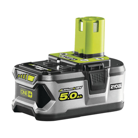 Pack de 2 batteries RYOBI RC18150-250 18V One+ Li-Ion 5Ah + chargeur rapide