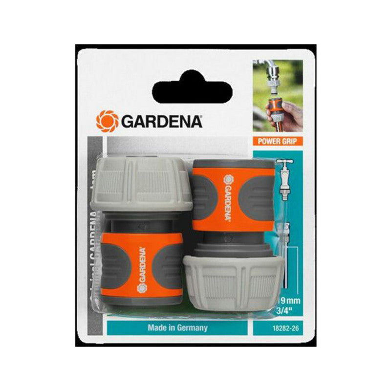 Pack de 2 raccords rapides Ø19mm GARDENA 18282-26