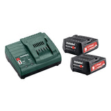Pack Energie 12V 2x2 Ah Li-Power + chargeur SC 30 - METABO - 685300000