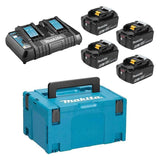 Pack énergie MAKITA 198091-4 18V Li-Ion (4x6,0Ah)