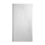 Panneau d'habillage mural MARMOX SLATEBOARD250/100-9010 - 250x100cmx10mm résine imitation ardoise couleur blanc