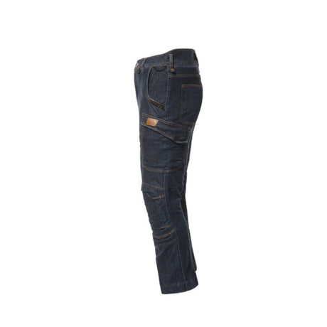 Pantalon Harpoon Multi - BOSSEUR - Jean Indigo - avec absorbeur de chocs aux genoux