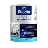 Peinture anti-humidité Blanc Cassé RIPOLIN 2115768 - 0.75L