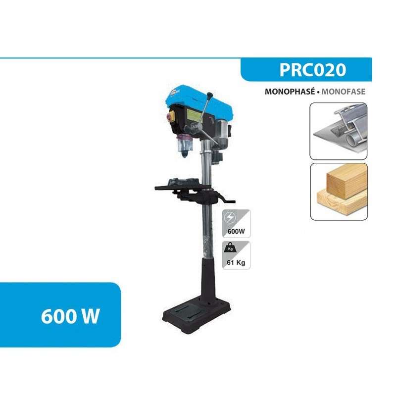 Perceuse d'établi et à colonne 600W - LEMAN - PRC020 Perceuse d'établi et à colonne 600W - LEMAN - PRC020