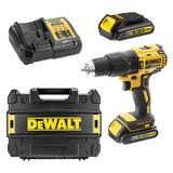 Perceuse-visseuse à percussion 18V DEWALT DCD778S2T-QW avec coffret et 2 batteries 1,5 Ah