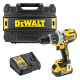 Perceuse-visseuse à percussion 18V DEWALT DCD996P1-QW avec coffret et 1 batterie 5,0 Ah