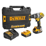 Perceuse-visseuse à percussion 18V DEWALT DCD996P2-QW avec coffret et 2 batteries 5,0 Ah