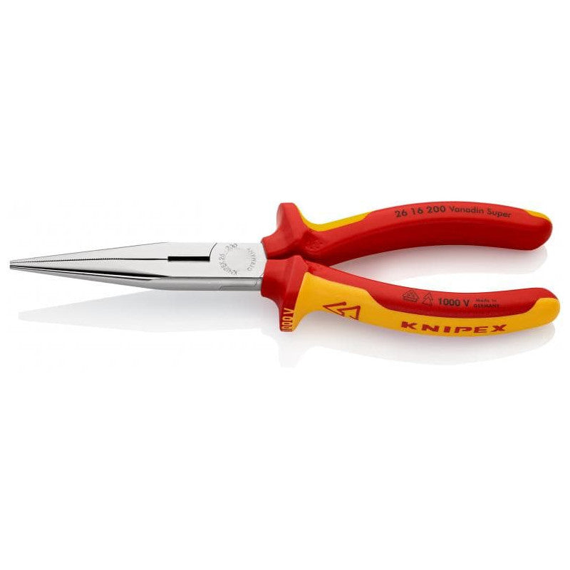 Pince à becs demi-ronds KNIPEX 26 16 200 200mm