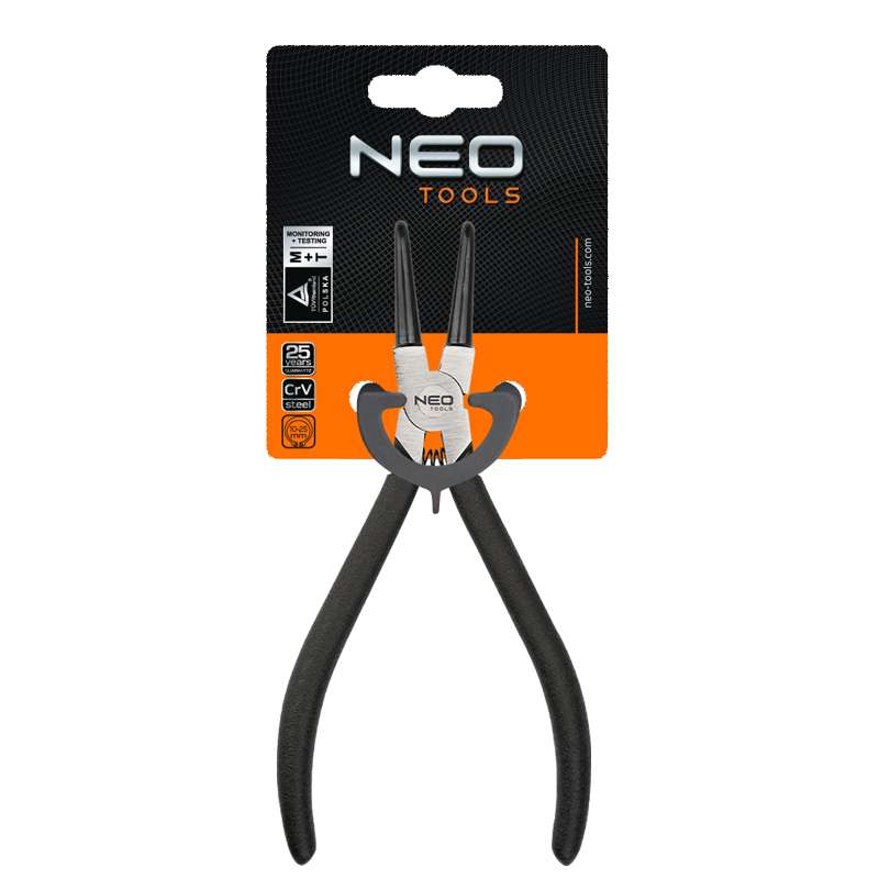 Pince à circlips intérieure coudée NEO TOOLS