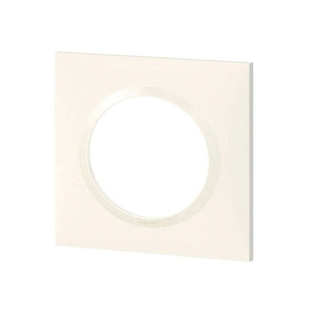 Plaque dooxie 1 poste carrée finition blanc LEGRAND
