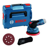 Ponceuse excentrique GEX 12V-125 BOSCH 0601372100 en coffret L-boxx - Machine nue