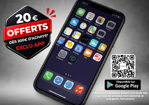 Téléchargez notre application