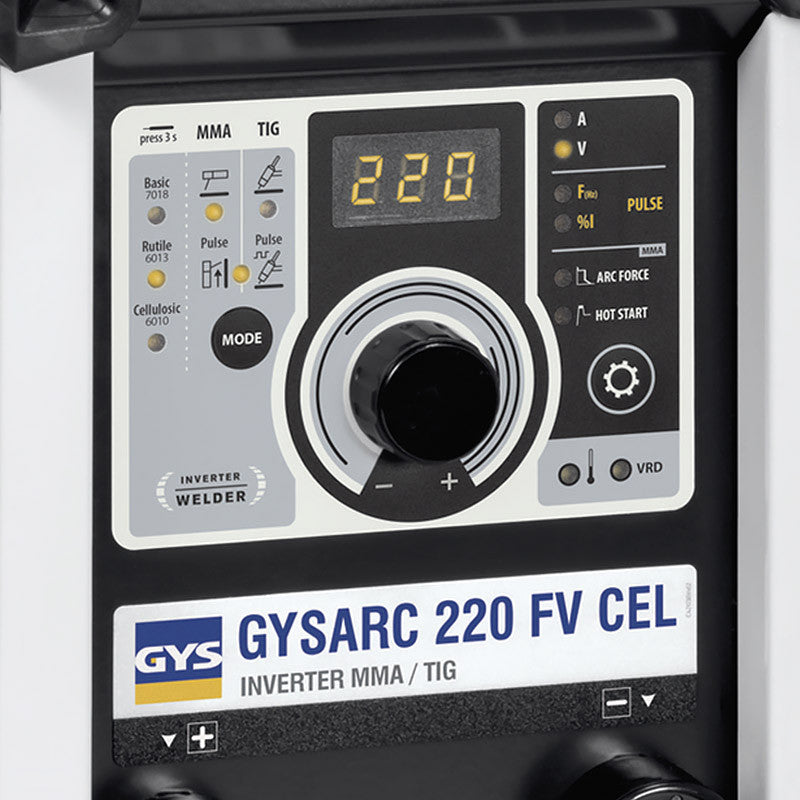 Poste à souder GYS GYSARC 220 FV CEL