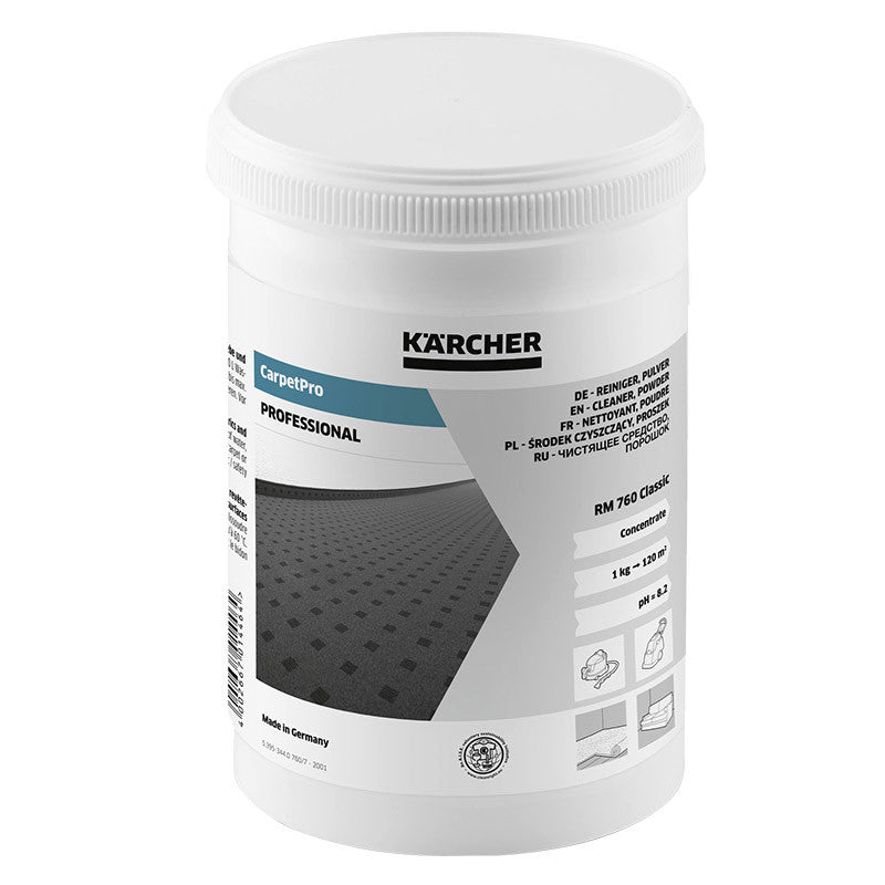 Poudre nettoyante KARCHER CarpetPro RM 760 - injection/extraction - 0,8kg
