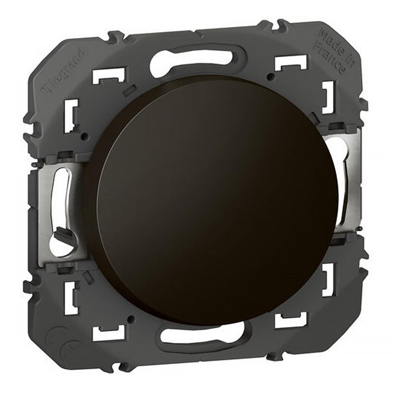 Poussoir simple LEGRAND dooxie 6A 250V finition noir