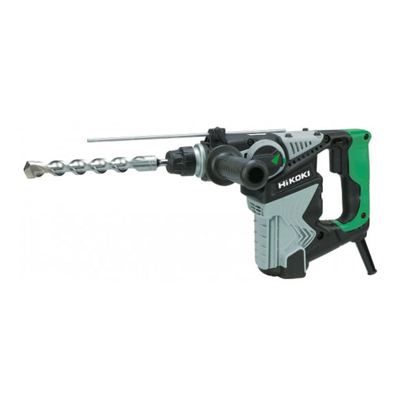 Perforateur SDS+ 720W 28mm 3.2J 3 modes Hikoki DH28PCWSZ poignée en D, stop de rotation, de frappe, livré en coffret