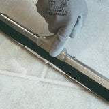 Raclette métallique 2 lames mousse MEJIX 180227 - 440 mm