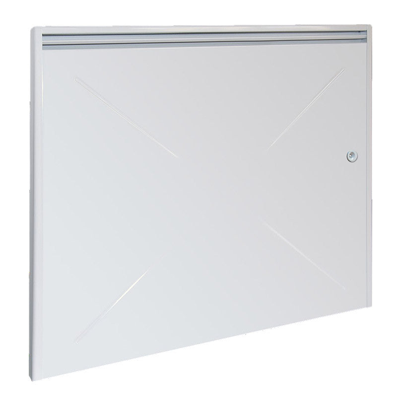 Radiateur horizontal chaleur douce en fonte AIRELEC Visual Detect 10 1000 W
