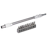 2 Embouts De Perceuse Flexibles Hexagonaux 200mm Et 300mm - Rotations 360°, Pour Accès Difficiles