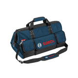 Sac à outils professionnel BOSCH 1600A003BK multipoches noir et bleu 55x35x35cm