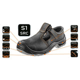 Sandales de travail en cuir NEO TOOLS 82-070 S1 SRC
