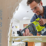 Scie sabre RYOBI R18RS-0 18V One+ - lame Ø28 mm - système anti-vibration (vendu sans batterie)
