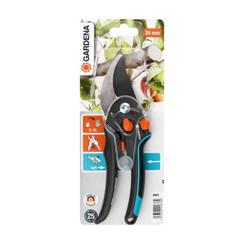 Sécateur ajustable GARDENA Comfort B/S-XL - Lame franche - Ø24mm