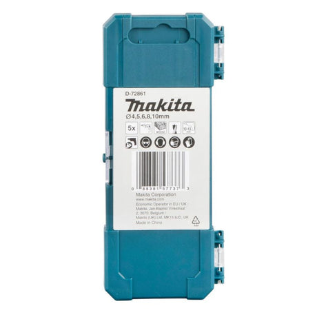 Set de forets en bois MAKITA D-72861 4-10mm