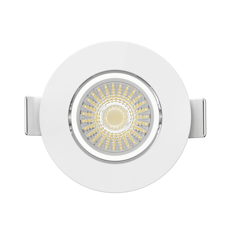 Spot LED SOLUM LIBRA S0050690D extra plat RT2012 RE2020 encastrable orientable dimmable 6W, IP65