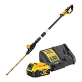 Taille-haies sur perche 18V DEWALT DCMPH566P1-QW 55cm/25mm avec une batterie 5,0 Ah