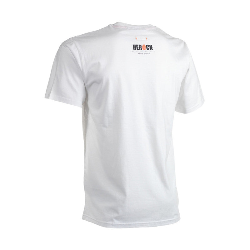 Tee-shirt HEROCK Anubis manches courtes blanc