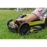 Tondeuse 1300 W RYOBI RLM13E33S - Ø coupe 33 cm - ramassage et mulching