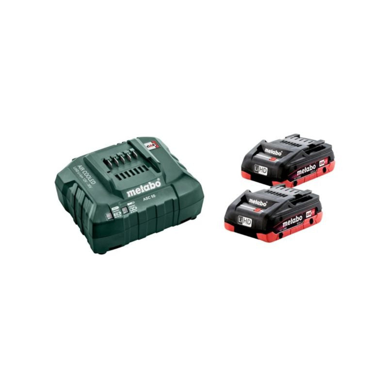 Tondeuse sans fil METABO RM 36-18 LTX BL 36 - 18V - 2 batteries 5,2Ah + chargeur