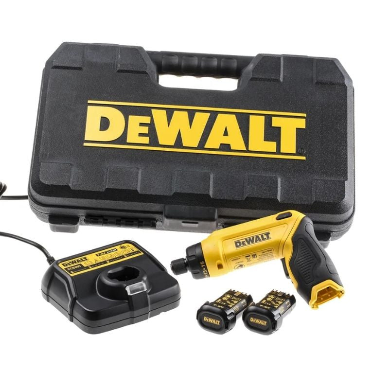 Tournevis gyroscopique XR DEWALT DCF680G2-QW 7.2V 1Ah Li-Ion + 2 batteries + coffret