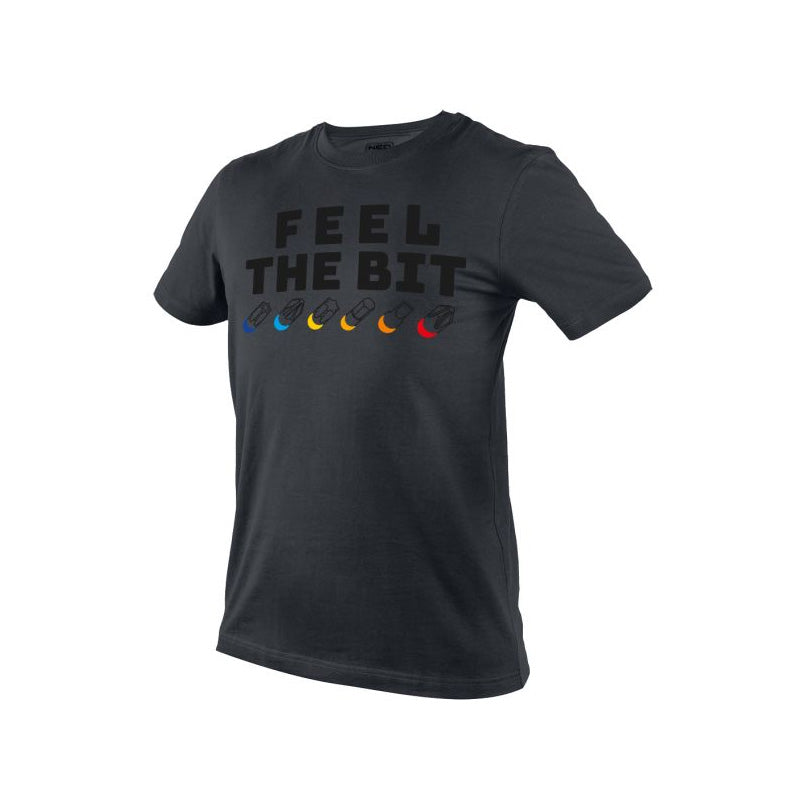 T-shirt imprimé "FEEL THE BIT" NEOTOOLS 81-641