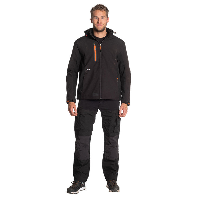 Veste softshell HEROCK Trystan noire