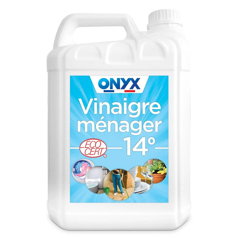 Vinaigre ménager ONYX 1659760 - 14° - 5L